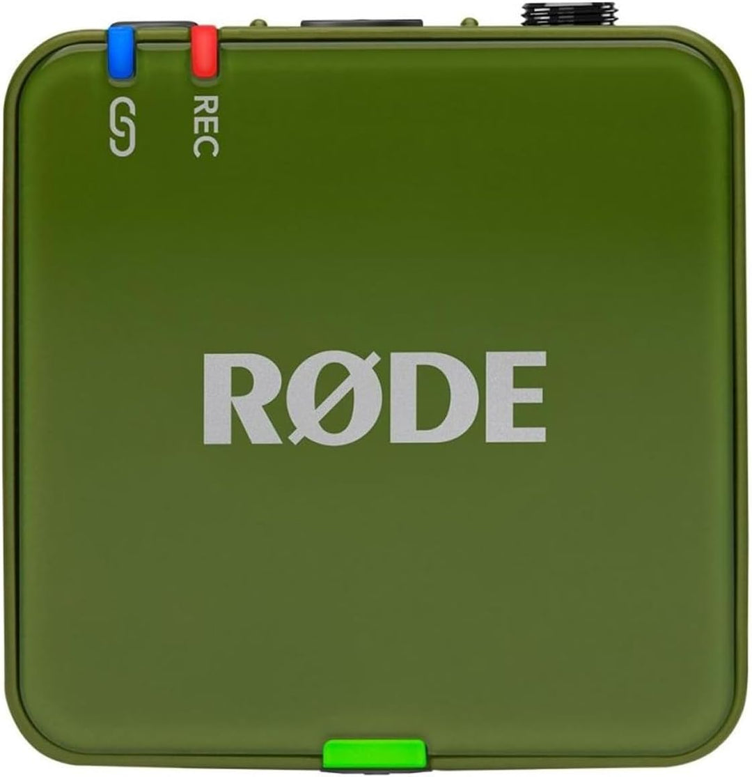 Rode Wireless GO Gen 3 Drahtloses 2-Kanal Mikrofon-Funksystem mit Interview GO Handadapter und keepd