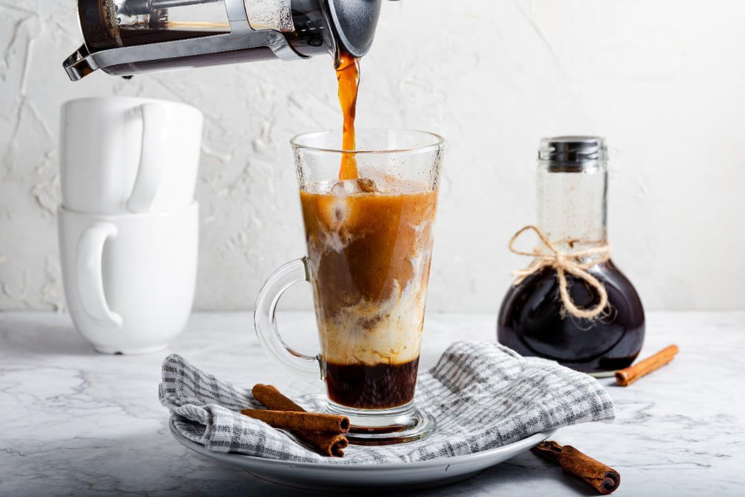 Glasmark Krosno Gläser 6er Set 0,25 Liter Mit Löffel Kaffeegläser Teegläser Kaffee Tee Glas Latte Ma