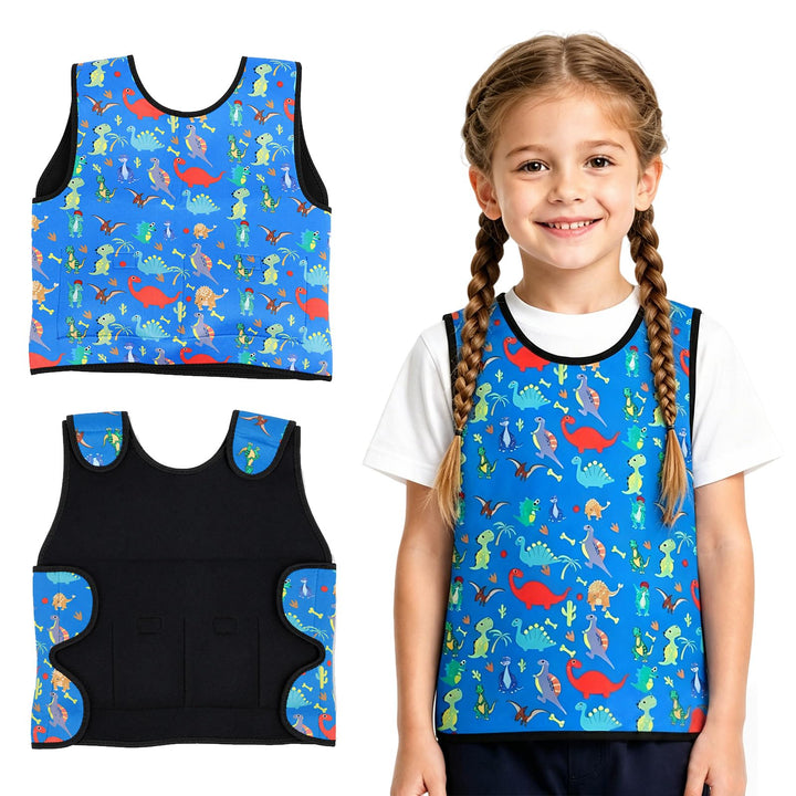 Gewichtsweste Kinder & Kompressionsweste, Verstellbare Weighted Vest als ADHS Hilfsmittel und Autism