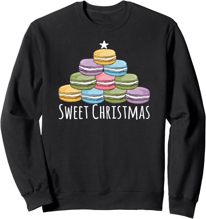 Macarons Weihnachten Sweatshirt