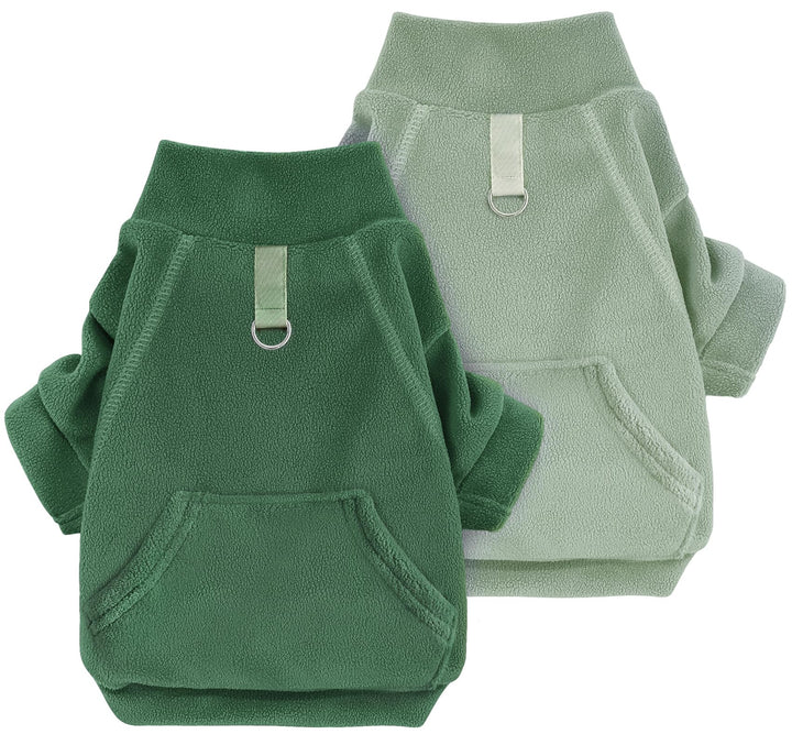 Mosukoirl Hundepullover Hund Hoodie Haustier Warme Mäntel Baumwolle Sweatshirts Hund Kleidung mit Ta