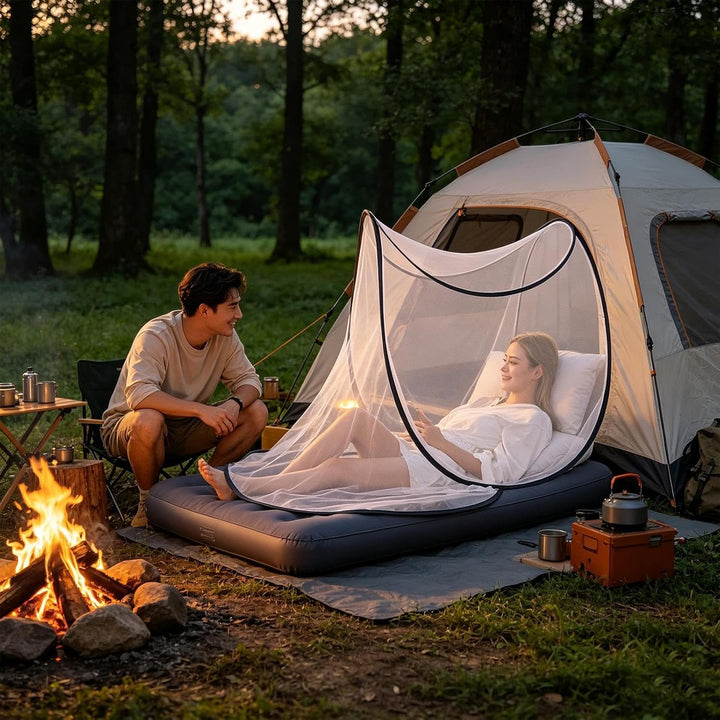 Pop-Up Faltbares Moskitonetze Tragbares Campingzelt Moskitonetze Reise | Familien-Moskitonetzbett, R