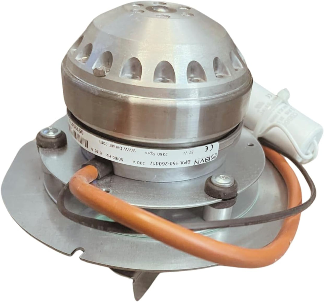 XODO STORE Rauchabzug EBM R2E150-AN91-13, 2400 RPM, 32 Watt, 150 mm Lüfter, für Pelletöfen