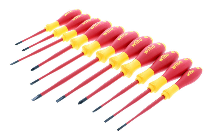 Wiha 32198 Isolierter Slim Schraubendreher-Satz, 11-teilig