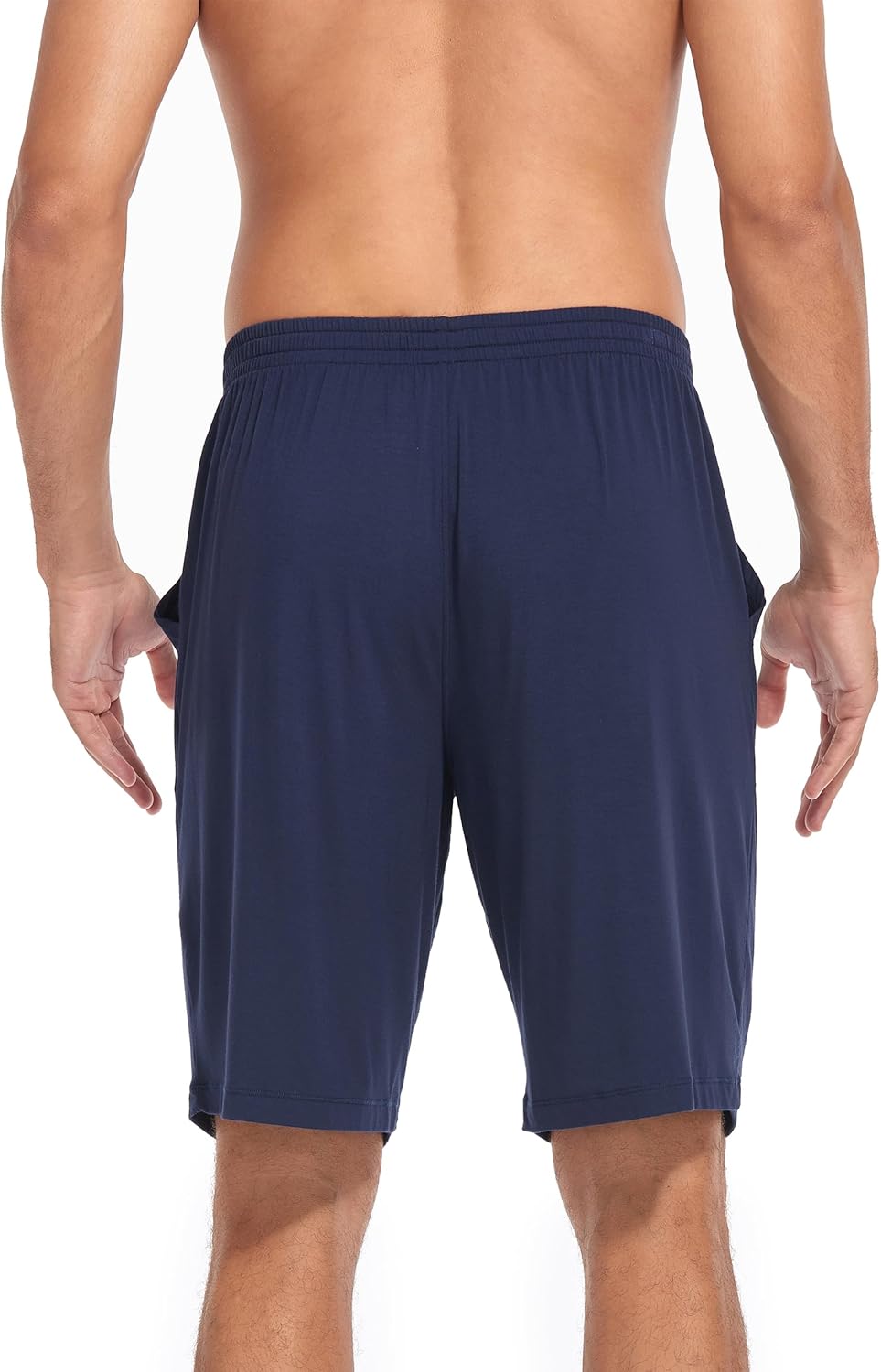COLORFULLEAF 2er/3er Pack Schlafanzughose Herren Kurz Bambus Pyjamahose Schlafhose Weich Sommer Frei