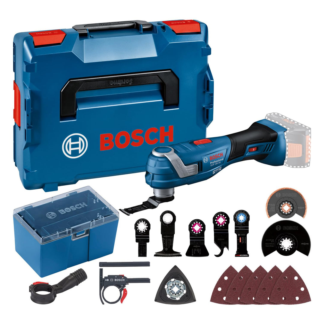 Bosch Professional 18V System Akku-Multi-Cutter GOP 18V-34 (bürstenloser Motor, Vibration Control, i