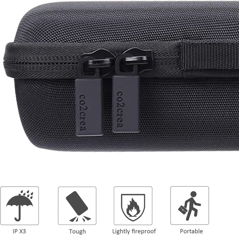 co2CREA Hart reiseschutzhülle Etui Tasche für Epson Workforce ES-50 ES-60W DS-70 DS-80W Tragbarer Sc