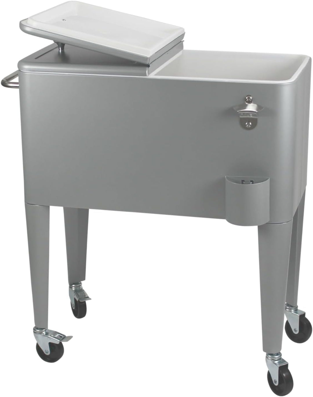 Kailua Cooler - Kühlbox, Kühlwagen, Getränkekühler Grau, Grau