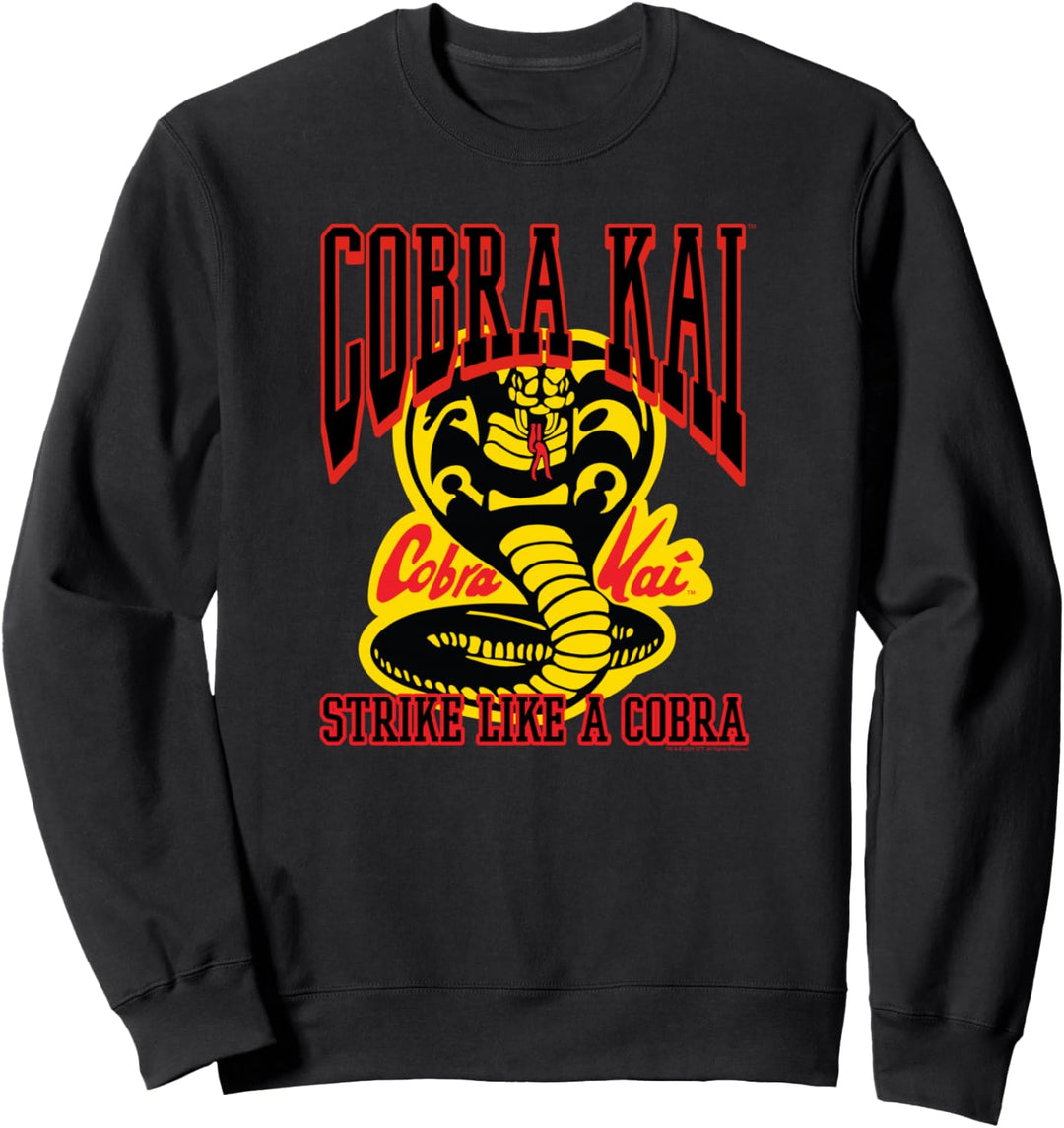 Cobra Kai Sportliches Cobra-Logo Sweatshirt