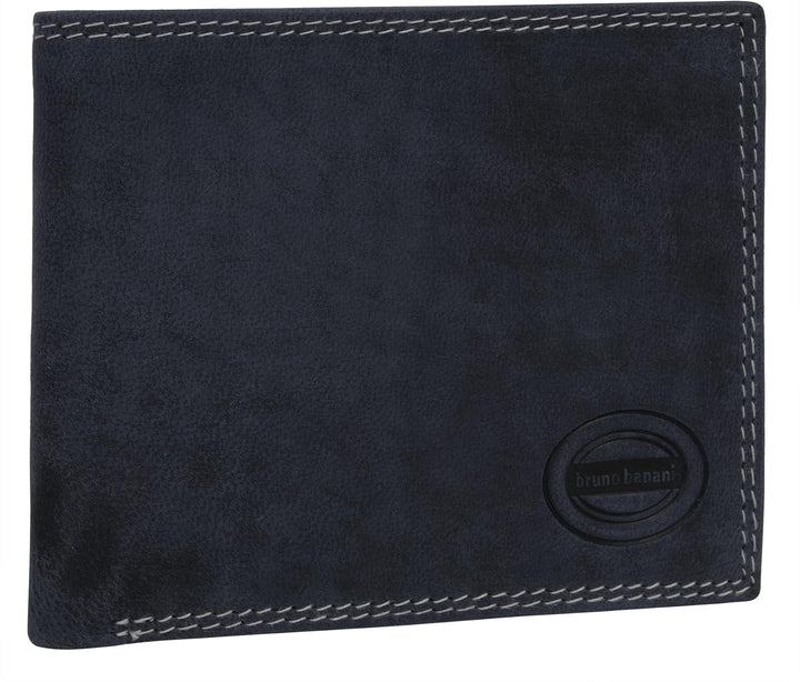 bruno banani Geldbörse Echt Leder Herren | | 021121, Blau