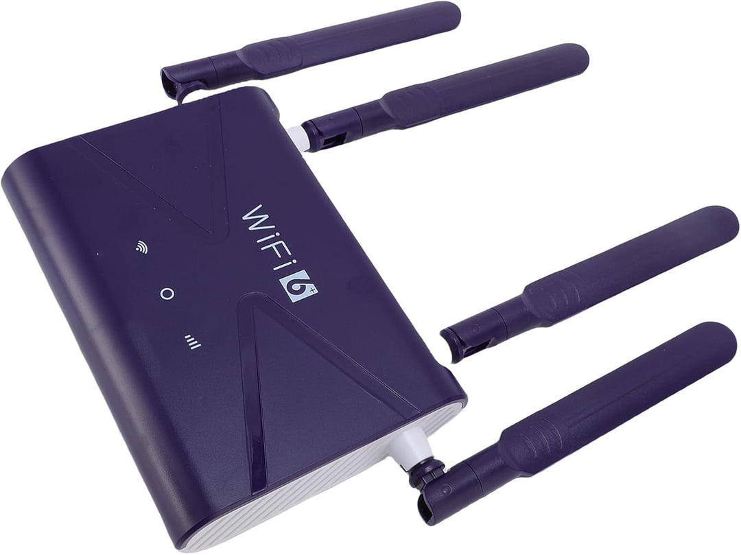 GOWENIC LTE-WLAN-Router 4G 5G CPE-Router mit SIM-Kartensteckplatz und 4 Antennen für Verschiedene Ge