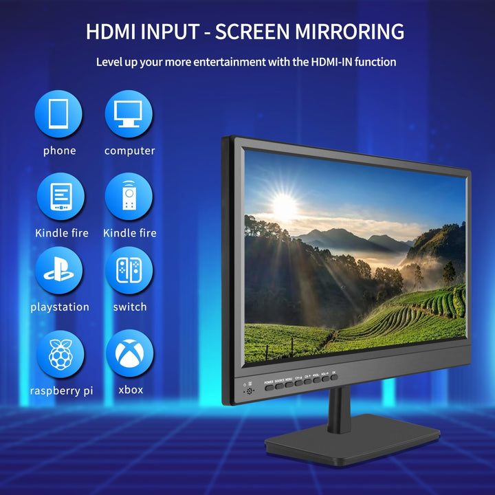 TV 17 Zoll,Small TV-Built Digital Tuner Receiver-HDMI-USB Input,(Perfect for Camping, Motorhome/Truc