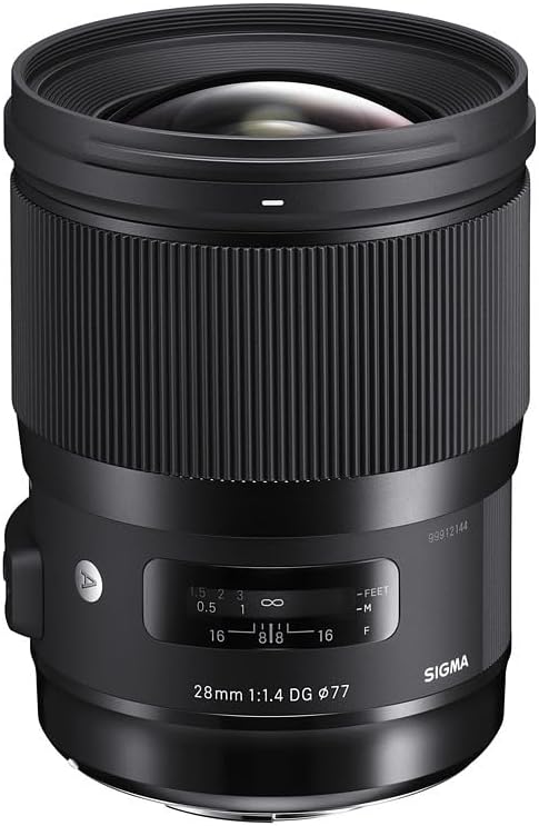 Sigma 28mm F1, 4 DG HSM Art für Sony-E Objektivbajonett, für Sony-E
