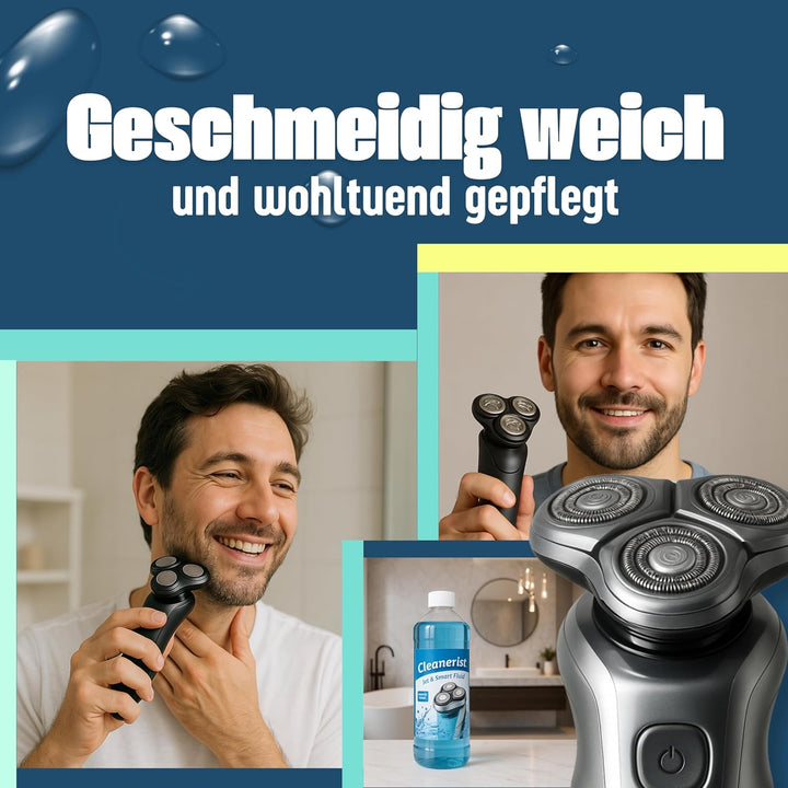 2x1 Liter CleaneristJet &amp; Smart Fluid Reinigungsflüssigkeit Kompatibel-Ersatz mit Philips Rasierer