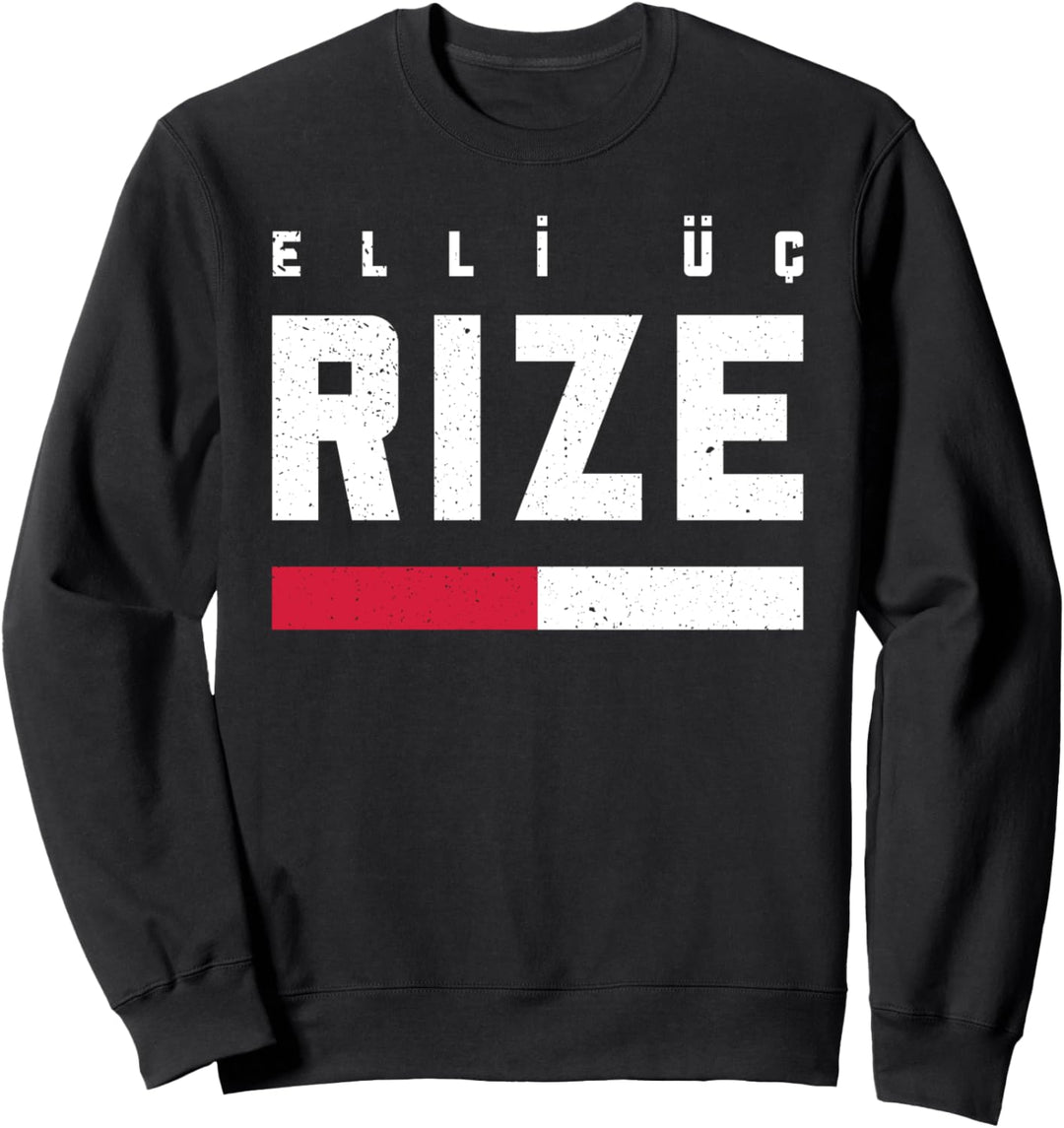 53 Rize Türkei Osmane Cayeli Ardesen Pazar Findikli Türkiye Sweatshirt