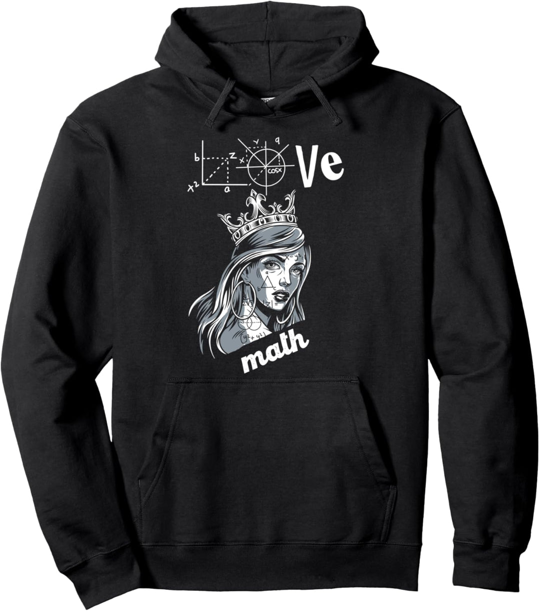 Love Math Science Mathematiker Lehrer Mathematik Schule Pullover Hoodie