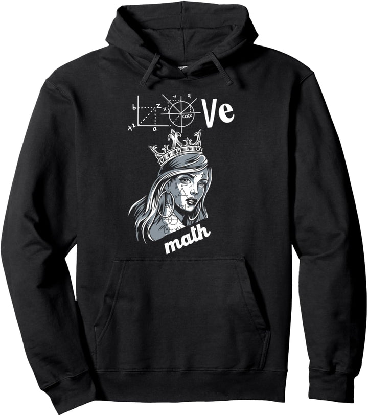 Love Math Science Mathematiker Lehrer Mathematik Schule Pullover Hoodie