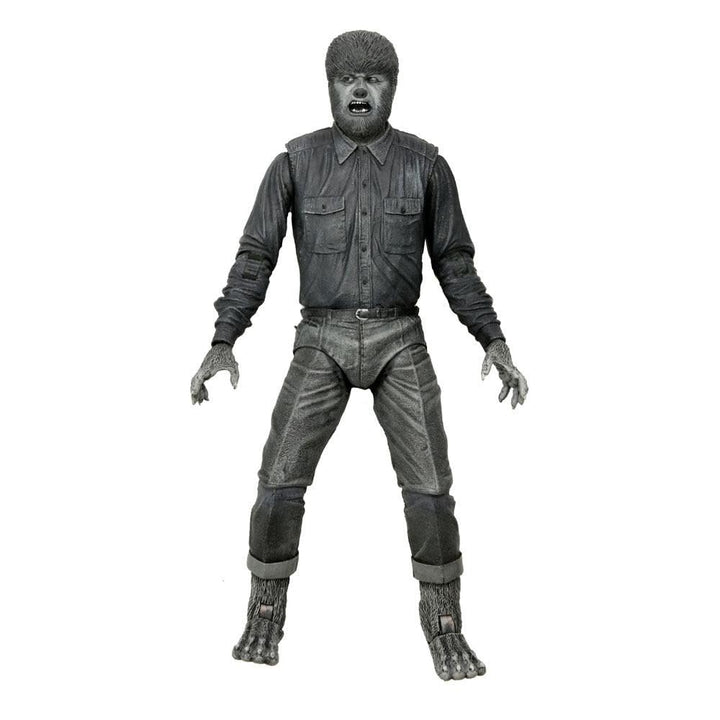 NECA - Universal Monsters Ultimate Wolf Man B&W 7 Action Figure