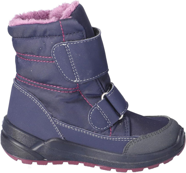 RICOSTA Mädchen Winterstiefel GAREI,Kinder Boots,WMS:Mittel,Sympatex,waschbar 25 EU Blau 170, 25 EU
