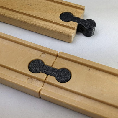 ULROAD Holzschienen Adapter Verbinder passend kompatibel für Thomas - Brio - Lillabo - Melissa - IKE