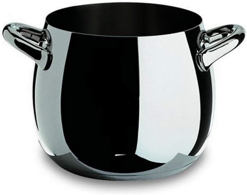 Alessi "MAMI" Topf aus Edelstahl, Silber, 3.3 x 25 x 4.3 cm, 3.3 x 25 x 4.3 cm