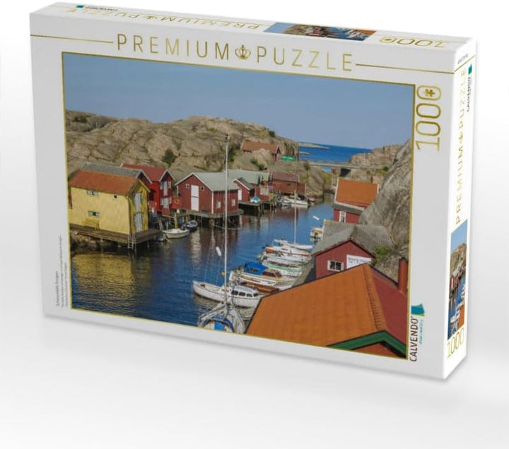 CALVENDO Puzzle Schärenidylle Smögen 1000 Teile Lege-Grösse 64 x 48 cm Foto-Puzzle Bild von Hanna Wa