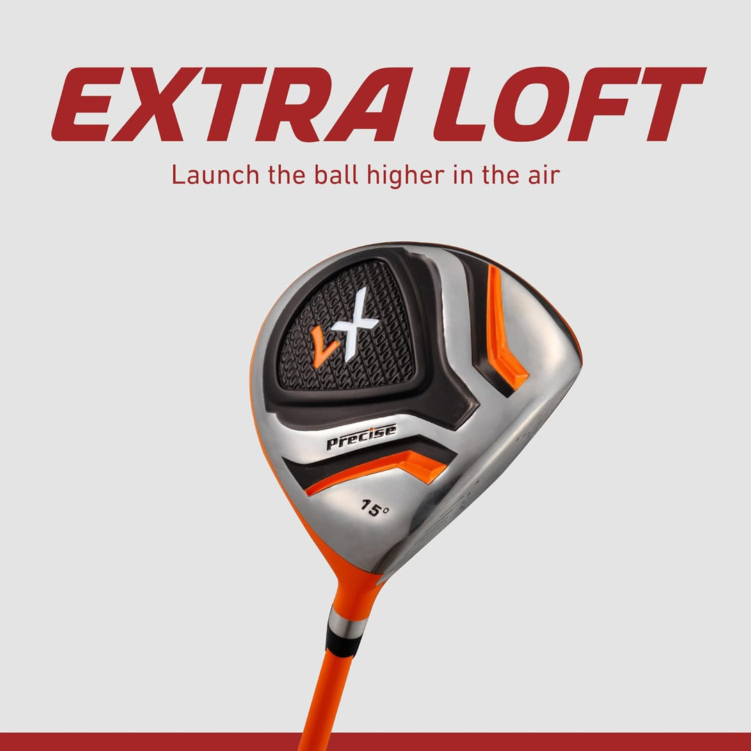 PreciseGolf Co. Precise X7 Junior Komplettes Golfschläger-Set für Kinder – 3 Altersgruppen Jungen &amp;
