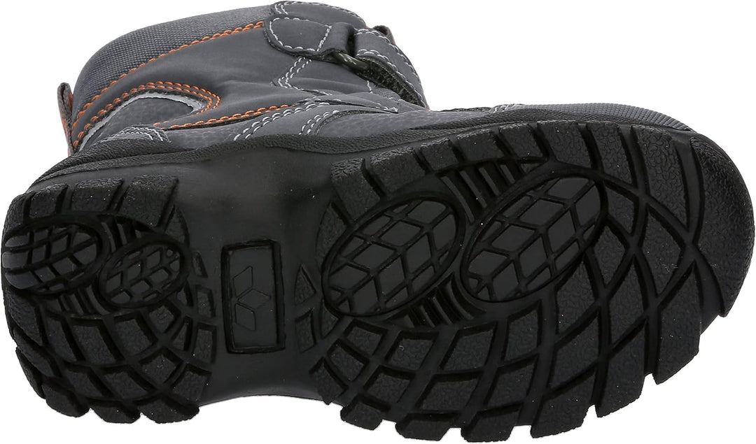 Lico Jungen Samuel V Schneestiefel 30 EU Grau Orange, 30 EU Grau Orange
