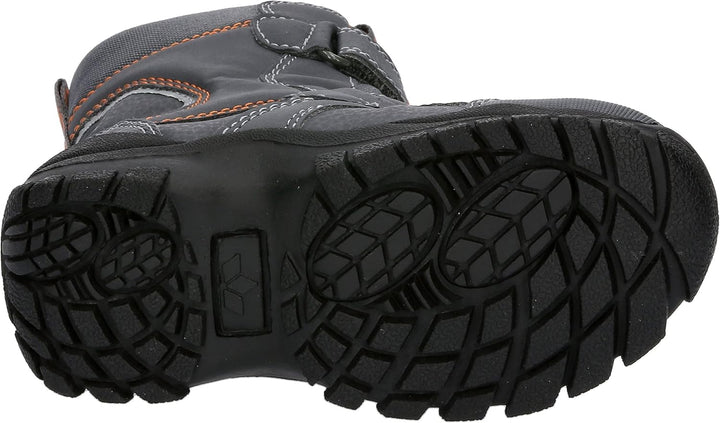 Lico Jungen Samuel V Schneestiefel 30 EU Grau Orange, 30 EU Grau Orange