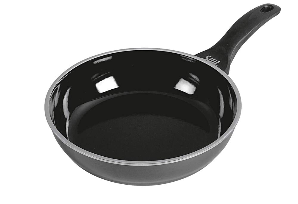 Silit Professional Bratpfanne 24 cm hoch, Silargan Funktionskeramik, Induktion, Kunststoffgriff, sch
