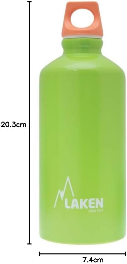 Futura Aluminium 0,6 l grün, BPA frei Grün 0,6 Liter 0.6 Liter, Grün 0,6 Liter 0.6 Liter