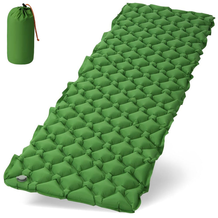 AUYAO Selbstaufblasend Camping Isomatte Schlafmatte, 190 x 60 CM | Ultraleichte Luftmatratze, Wasser