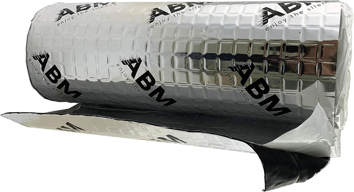 ABM 2 qm ALUBUTYL Globaler Produzent Dämmmatte selbstklebend Anti Dröhn Matte 40 cm x 5 Meter 400x50