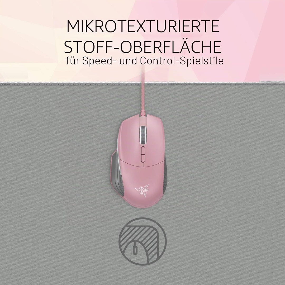 Razer Goliathus Extended Chroma Quartz - Extra grosse weiche XXL Gaming Maus-Matte mit RGB Beleuchtu