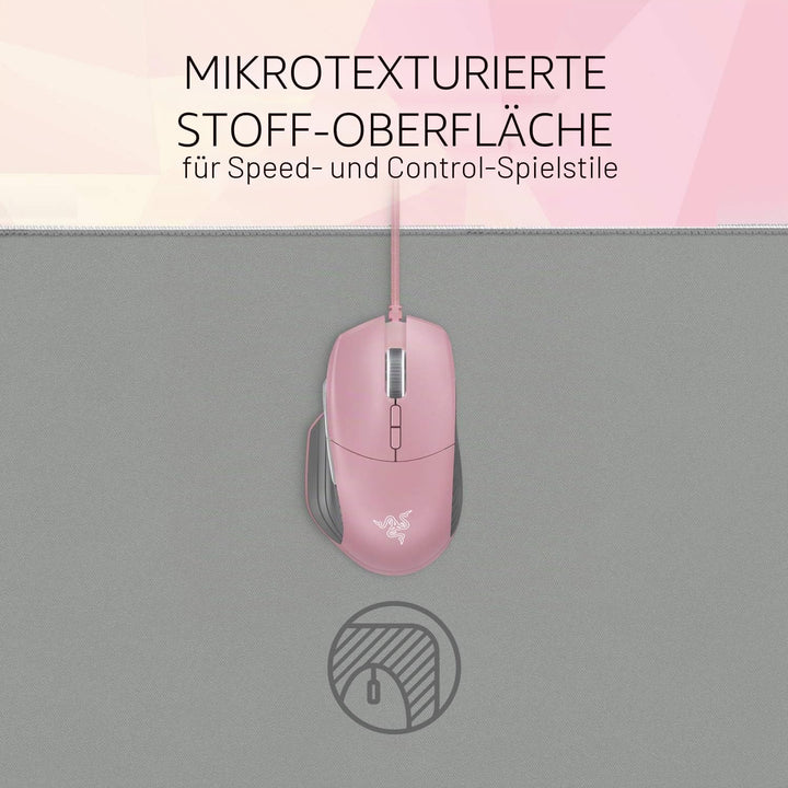 Razer Goliathus Extended Chroma Quartz - Extra grosse weiche XXL Gaming Maus-Matte mit RGB Beleuchtu