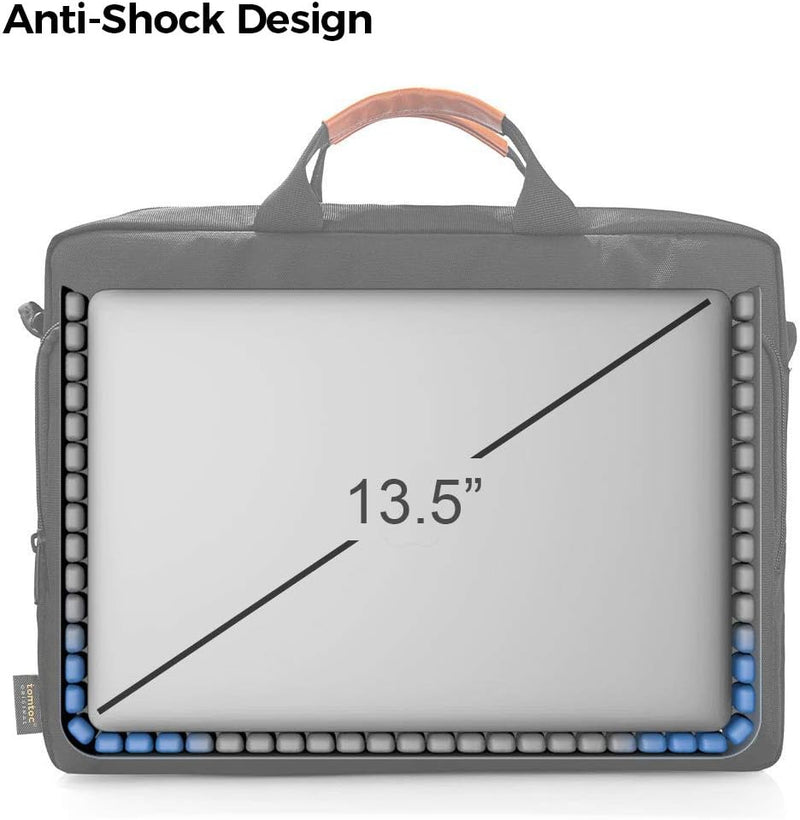 tomtoc 13-14 Zoll Laptop Schultertasche für 14 Zoll MacBook Pro M3/M2/M1 Pro/Max A2991 A2780 A2485 A