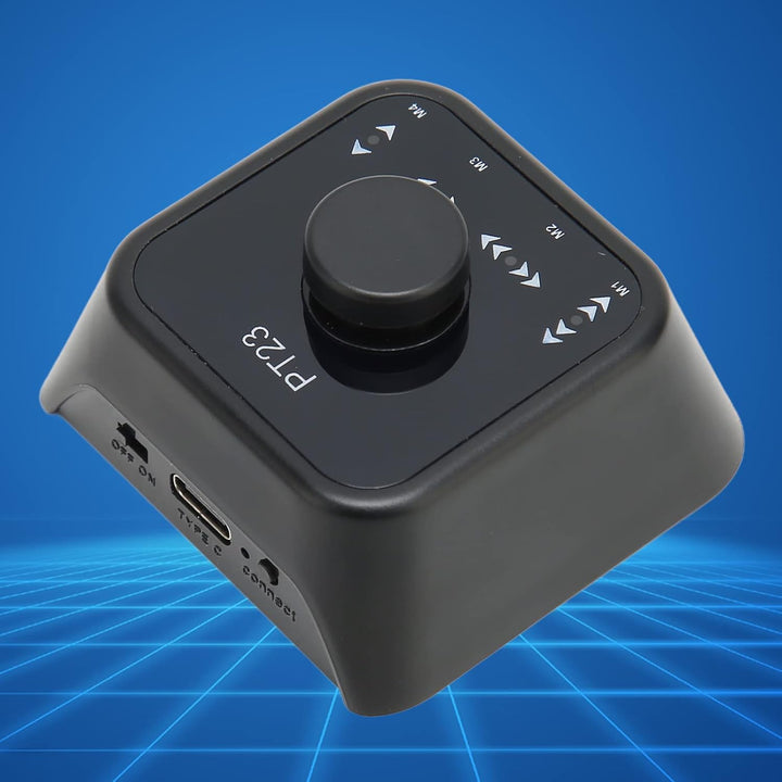 Drahtloses -Multimedia-Pedal für Tablet-Telefon-Page-Turner-Controller (Schwarz), Schwarz