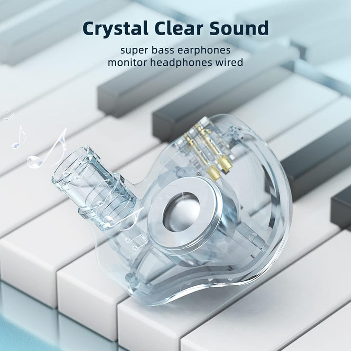 Yinyoo Kbear ks1 in ohrmonitors, Stereo verdrahtete Ohrhörer, dynamische dynamische HiFi-Kopfhörer m