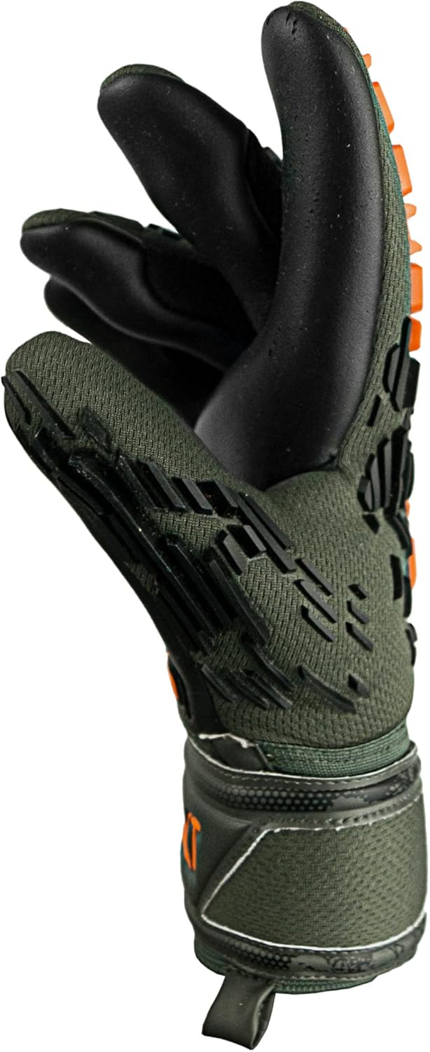 Reusch Unisex Jugend Attrakt Freegel Silver Fingerhalter Junior warthandschuhe 5 Gren / Shock orng /