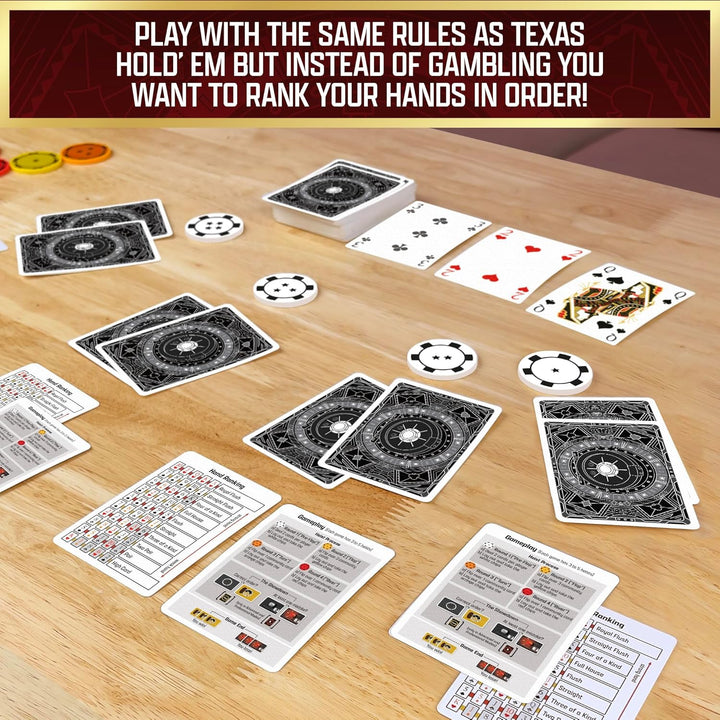 Thames & Kosmos The Gang | Kooperatives Poker | Familienspielabend | Strategiespiel | ab 10 Jahren