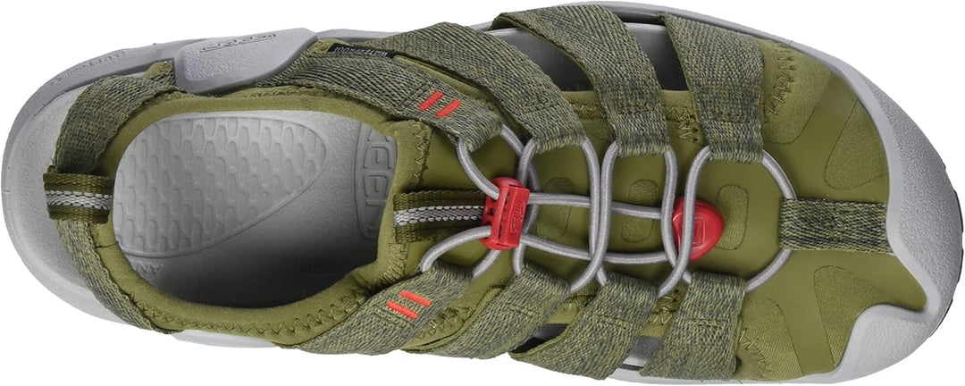 KEEN Herren CNX 2 Sandalen 42 EU Olive Drab Red Carpet, 42 EU Olive Drab Red Carpet