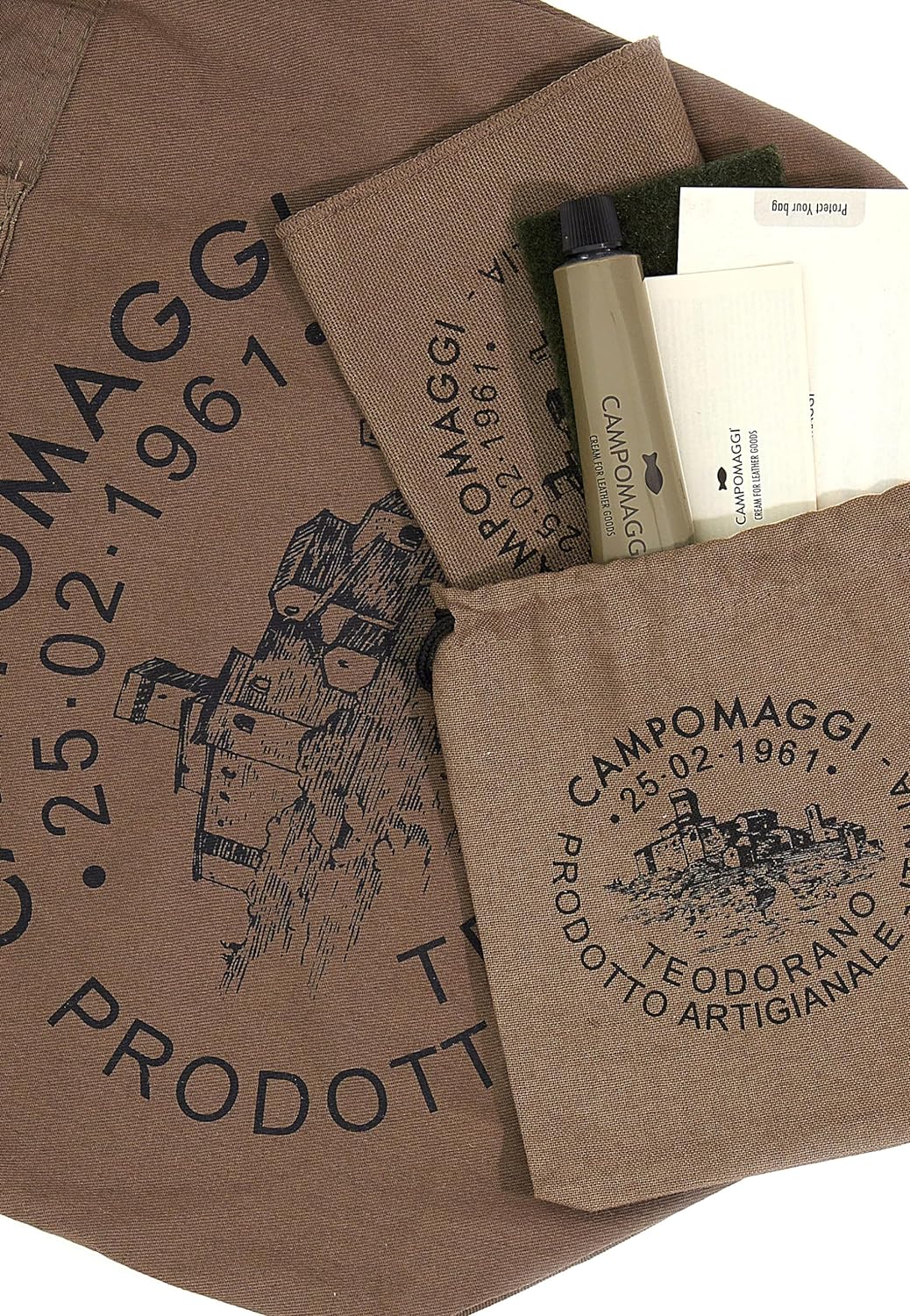 Campomaggi Crossbody S Grigio