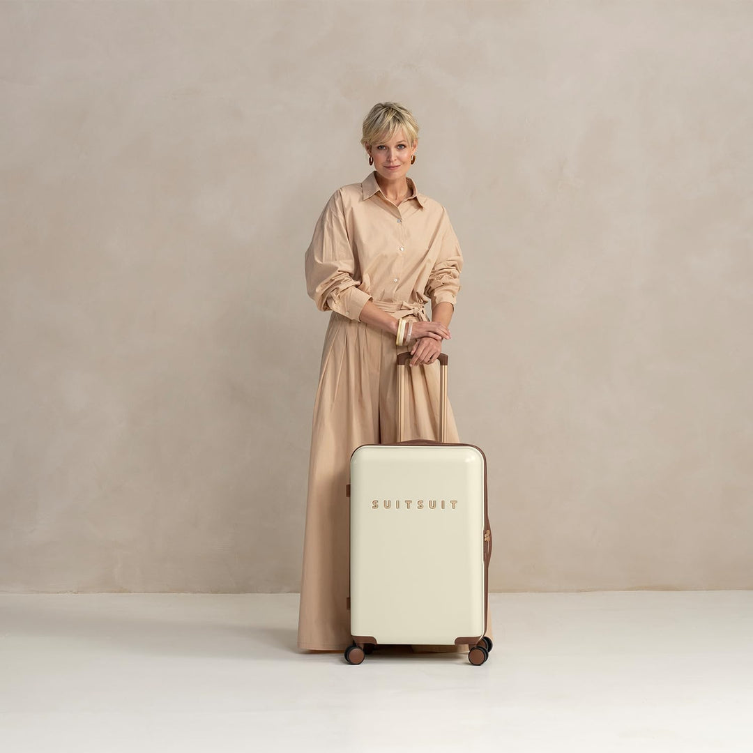 SUITSUIT - Fab Seventies - Antique White - Reisekoffer (66 cm) M Antique White, M Antique White