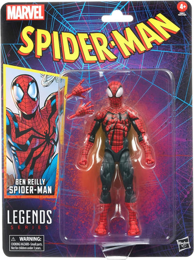 Hasbro Marvel Legends Series Ben Reilly Spider-Man, 15 cm grosse Spider-Man Legends Action-Figur zum