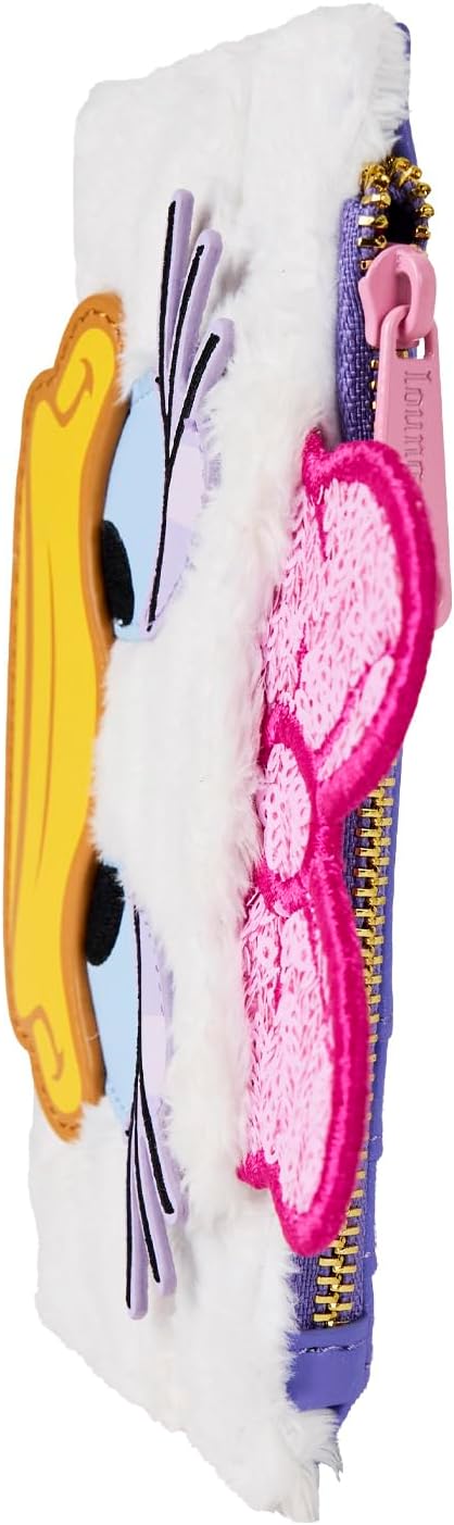 Loungefly Disney Daisy Duck Plüsch Grosser Kartenhalter