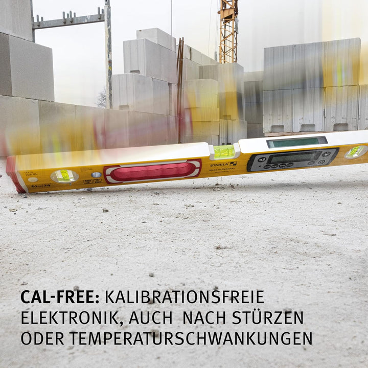 STABILA Digitale Wasserwaage TECH 196 DL, 23 cm, wasser- und staubdicht nach IP 67, 2 Digital-Displa