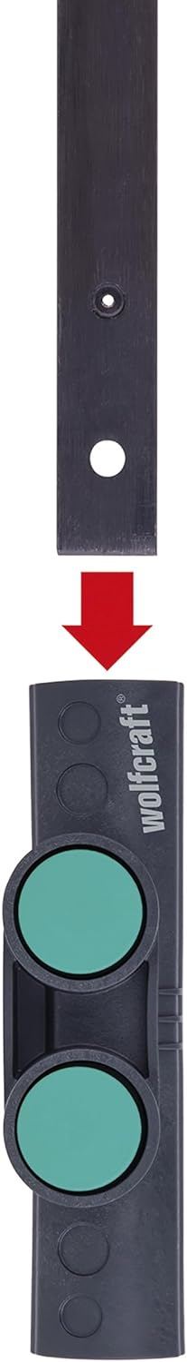 wolfcraft XL-Einhandzwingen-Set, 3-tlg. I 8624000 I Ermöglicht flexible Spannweiten von bis zu 1060