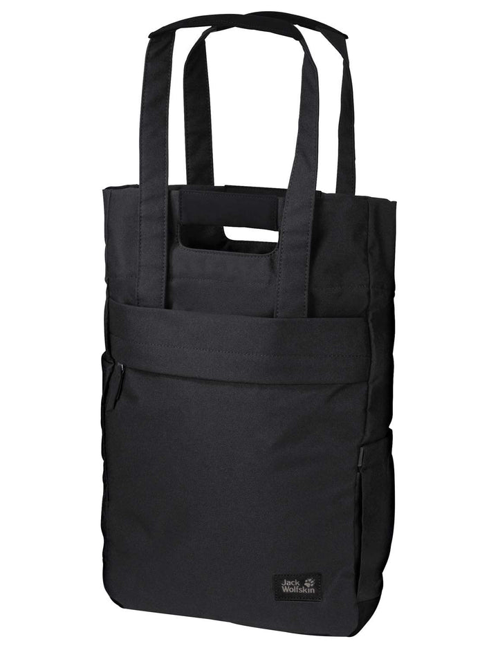 Jack Wolfskin Unisex Piccadilly vielseitiger Shopper Einheitsgrösse Ultra Black, Einheitsgrö&#x