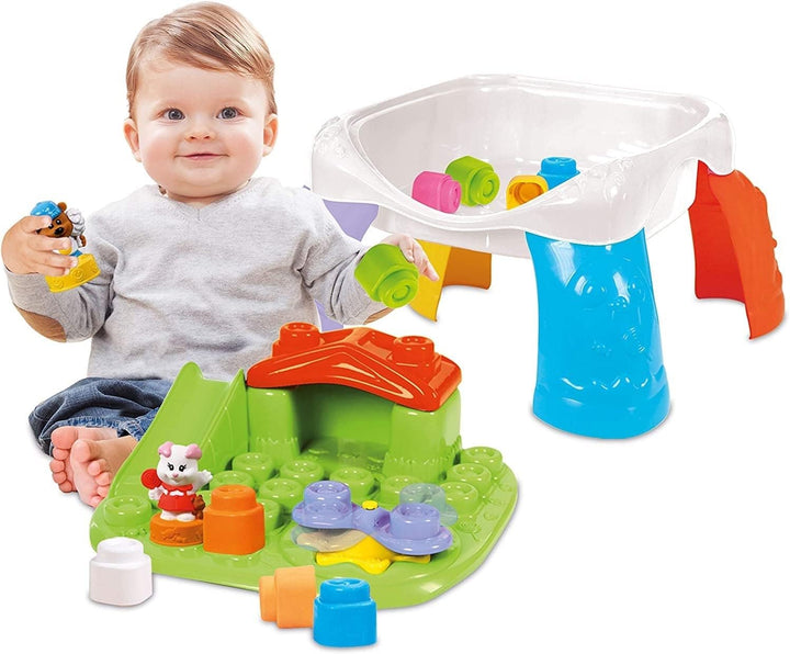 Clementoni 14829 Soft Clemmy Tavolo Parco Giochi, Multicolore, XL