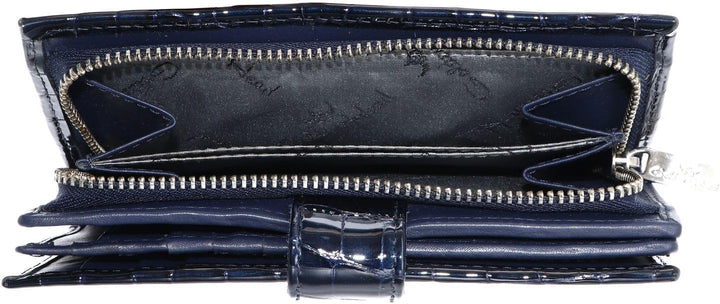 Golden Head Leder Geldbörse Cayenne RFID Protect Damenbörse 2800 Nachtblau dunkelblau, Nachtblau